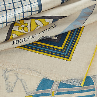 希少　HERMES　エルメス　レクタングル　シルク100 希少 HERMES エルメス レクタングル シルク100 - メルカリ